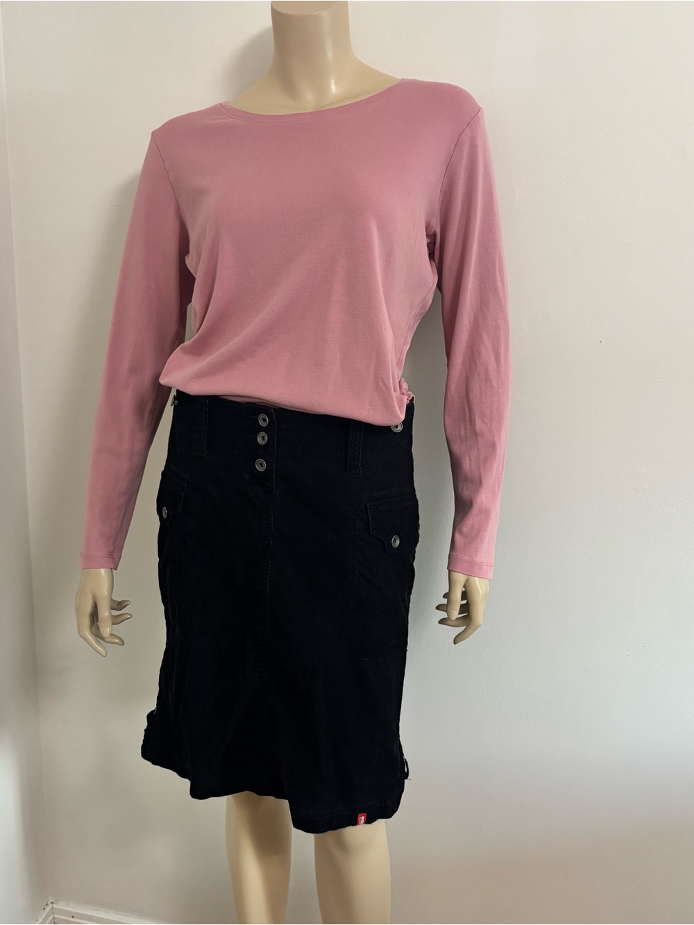 Northern Reflections Women's Everyday Fit Long Sleeve Tee Pink Size Large